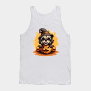 Halloween Shih Tzu Dog #3 Tank Top